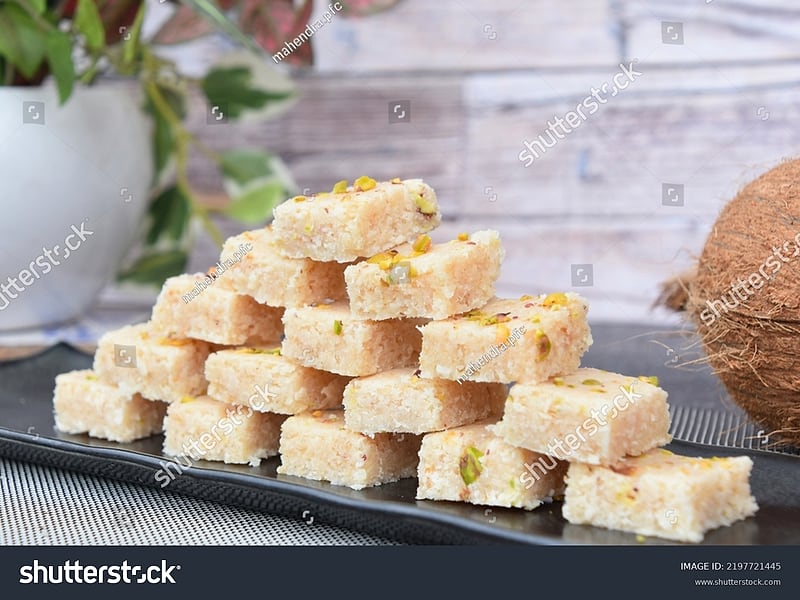 Coconut Barfi