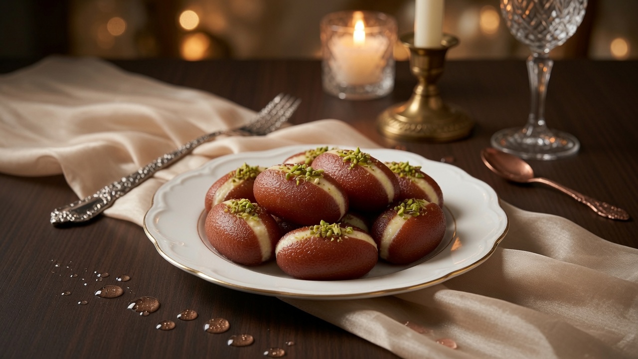 Cream Gulab Jamun